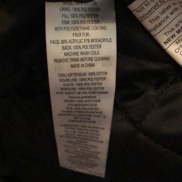 French Connection Anorak Faux Fur Food Parka - Picture 7 of 7